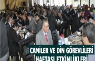 Camiler ve Din Görevlileri Haftası Etkinlikleri