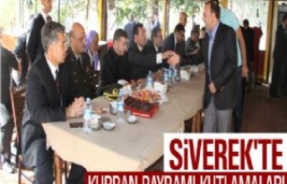 Siverek'te Kurban Bayramı Kutlamaları