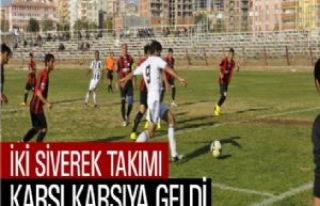 İki Siverek Takımı Karşı Karşıya 