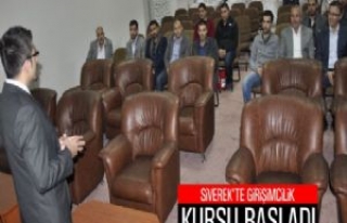 Siverek'te Girişimcilik Kursu Başladı 