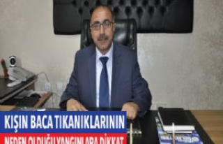 Kış Aylarında Bunlara Dikkat Uyarısı