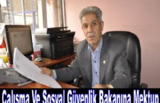 Çalışma Ve Sosyal Güvenlik Bakanına Mektup 