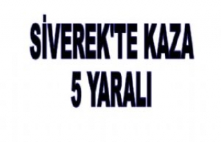 Siverek'te Kaza: 5 Yaralı