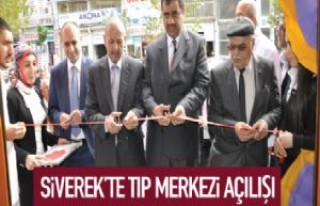 Siverek'te Tıp Merkezi Açılışı Yapıldı