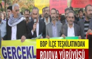 BDP İlçe Teşkilatından Rojova Yürüyüşü