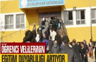 Öğrenci Velilerinin Eğitim Duyarlılığı Artıyor...