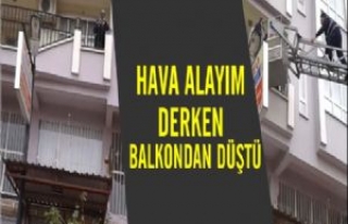 Hava Almak İçin Çıktığı Balkonda Bakın Ne...