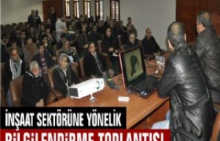 İnşaat Sektörüne Yönelik Bilgilendirme Toplantısı