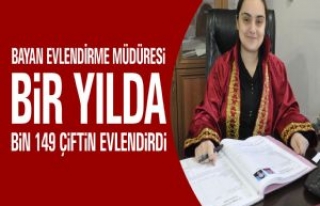 Bayan Evlendirme Müdürü Bir Yılda Bin 149 Çiftin...