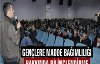 Gençlere Madde Bağımlılığı Hakkında Bilinçlendirme