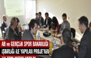 AB ve Gençlik Spor Bakanlığının Ortak Projesi'nin...