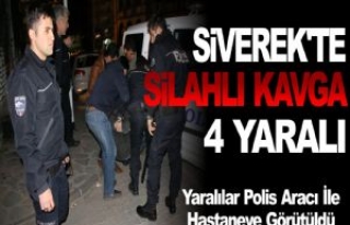 Siverek'te Silahlı Kavga 4 Yaralı