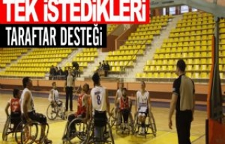 Tek İstedikleri Taraftar Desteği