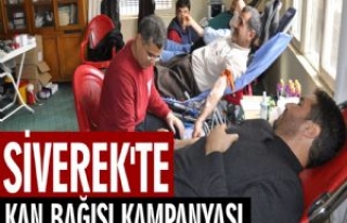 Siverek'te Kan Bağışı Kampanyası 