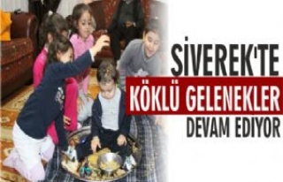 Siverek'te Köklü Gelenekler Devam Ediyor 