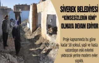 Siverek Belediyesi 'Kimsesizlerin Kimi' Olmaya Devam...