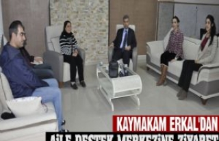 Erkal'dan Aile Destek Merkezine Ziyaret