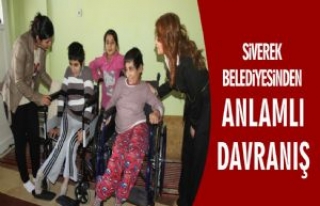 Siverek Belediyesinden Anlamlı Davranış