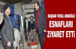 Belediye Başkan Vekili Abikoğlu Esnafı Ziyaret...