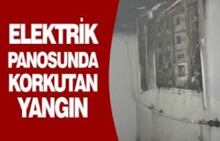 Elektrik Panosunda Korkutan Yangın