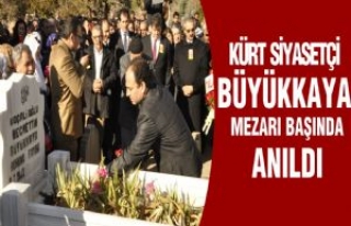 Kürt Siyasetçi Büyükkaya Mezarı Başında Anıldı