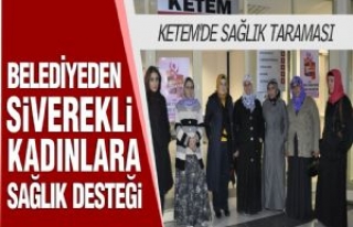 Belediyeden Siverekli Kadınlara Sağlık Desteği...