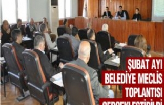 Şubat Ayı Belediye Meclis Toplantısı Gerçekleştirildi