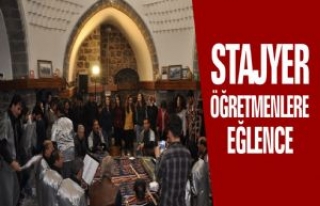 Stajyer Öğretmenlere Eğlence