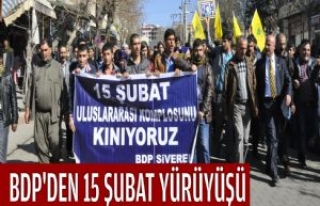 BDP'den 15 Şubat Yürüyüşü