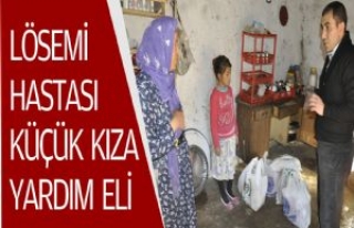 Lösemi Hastası Küçük Kıza Yardım Eli 