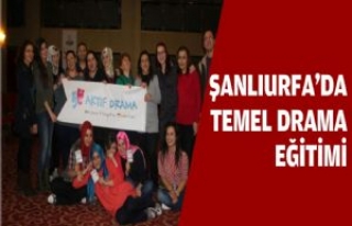 Şanlıurfa'da Temel Drama Eğitimi 