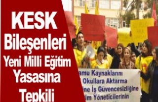 KESK Bileşenleri Yeni Milli Eğitim Yasasına Tepkili