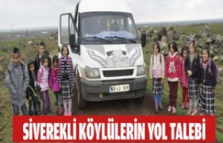 Siverekli Köylülerin Yol Talebi