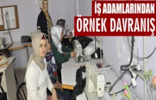 İş Adamlarından Örnek Davranış 