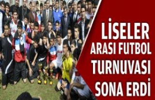 Liseler Arası Futbol Turnuvası Sona Erdi