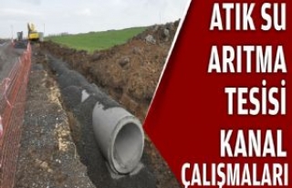 Siverek Atık Su Arıtma Tesisi Kanal Çalışmaları...