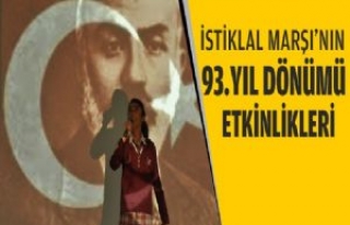 İstiklal Marşının 93.Yıl Dönümü Etkinlikleri