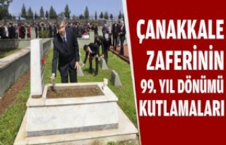 Çanakkale Zaferinin 99. Yıl Dönümü Kutlamaları