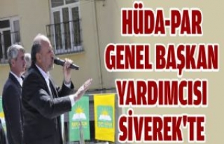 Hüda-Par Genel Başkan Yardımcısı Siverek'te