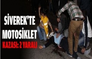 Siverek'te Motosiklet Kazası: 2 Yaralı