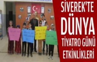 Siverek'te Dünya Tiyatro Günü Etkinlikleri