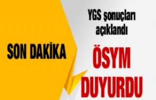 ÖSYM YGS sonuçlarını açıkladı! FLAŞ