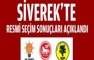 Resmi Seçim Sonuçları Açıklandı