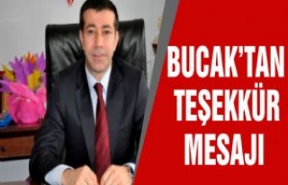 Bucak'tan Seçim Sonuçlarından Sonra Teşekkür...