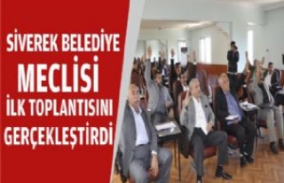 Siverek Belediye Meclisi İlk Toplantısını Yaptı...