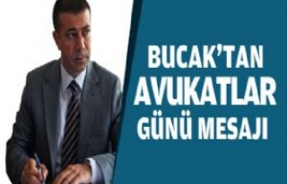 Bucak'tan Avukatlar Günü Mesajı