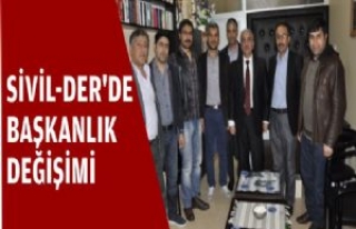 Sivil-Der'de Başkanlık Değişimi