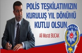 Bucak'tan Polis Teşkilatının Kuruluş Yıldönümü...