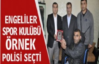 Engeliler Spor Kulübü Örnek Polisi Seçti