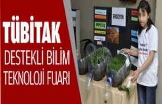 TÜBİTAK Destekli Bilim Teknoloji Fuarı 